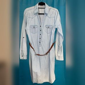 Jean Dress with Belt